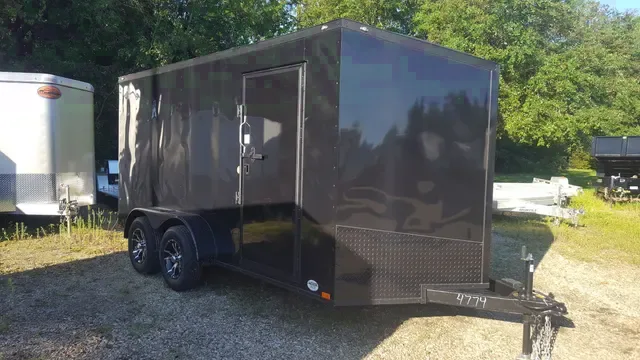 14FT BLACKOUT ENCLOSED CARGO