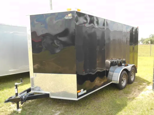 14FT T/A ENCLOSED BLACK