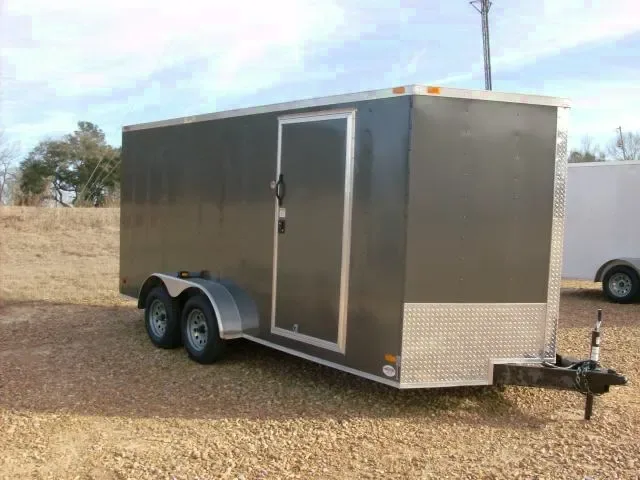 CHARCOAL 16FT ENCLOSED CARGO