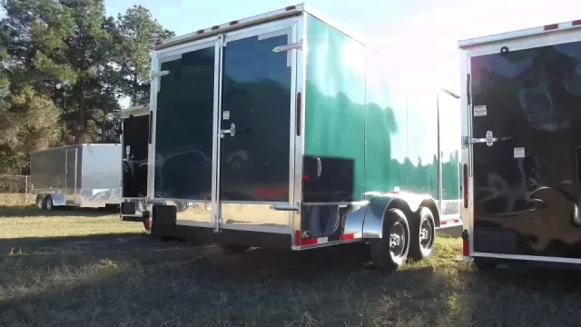16ft Double Axle Trailer-3500lbs Emerald Greeb