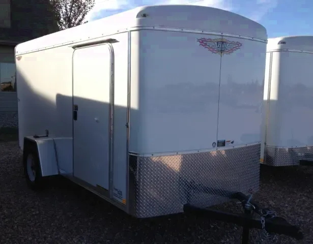 12FT Cargo  White Torsion Axles