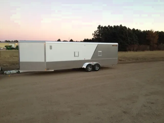 24FT TWO TONED CARGO TRAILER W/2-3500LB TORSION AXLES