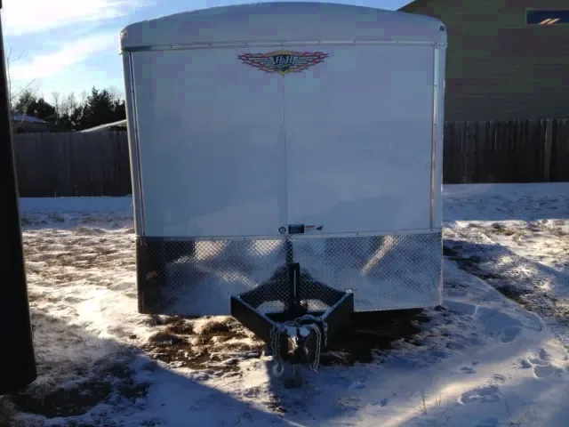 16FT cargo with 2-3500lb axles  - WHITE