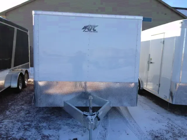 16FT Cargo Trailer with Ramp and Rock Guard