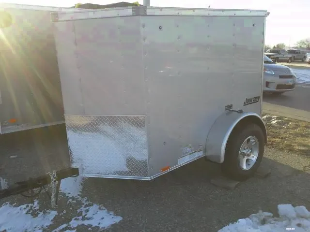 8ft Cargo Trailer with V-Nose and Interior Light