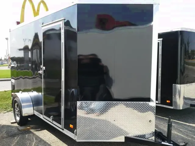 12FT S/A -3500LB  ENCLOSED CARGO W/RAMP