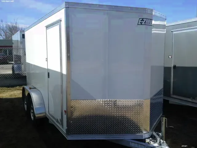 Aluminum 12ft+V Enclosed Cargo  Sloped V