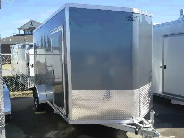 Charcoal All Aluminum 12ft Enclosed Cargo