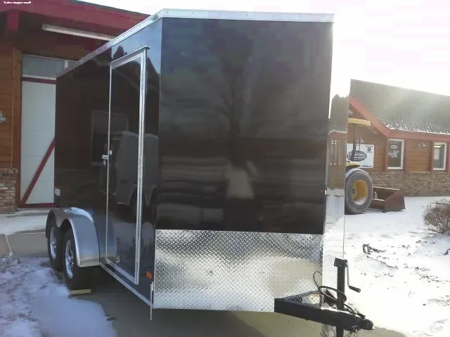 12ft T/A  ENCLOSED CARGO TRAILER W/V-NOSE