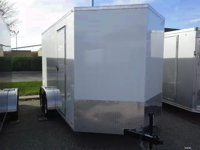 14FT CARGO TRAILER W/STEEL FRAME CONSTRUCTION