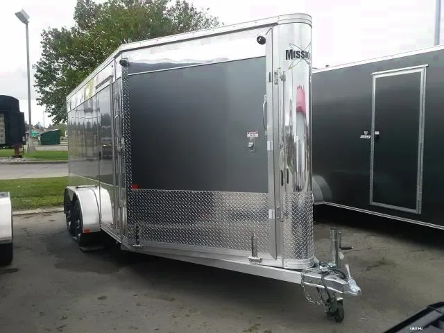 14ft ENCLOSED MOTORCYCLE - CHARCOAL