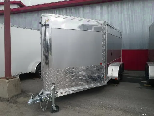 14ft ENCLOSED MOTORCYCLE  - WHITE WALLS AND CEILING