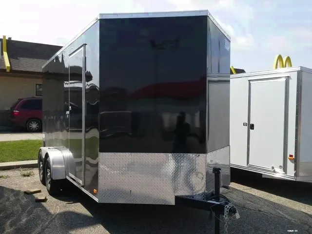 14FT T/A  ENCLOSED CARGO-BLACK
