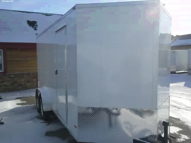 ENCLOSED 16FT CARGO TRAILER W/2-3500LB AXLES