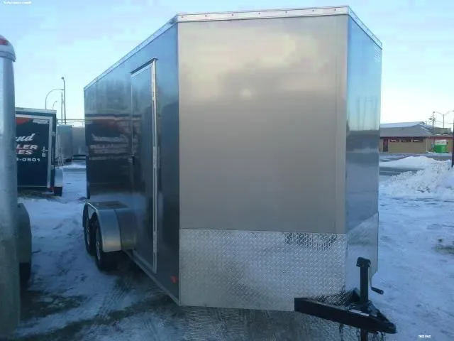 16ft Pewter Enclosed Cargo Trailer