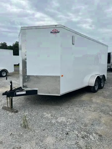 16FT TANDEM 3500LB AXLE CARGO TRAILER W/RAMP
