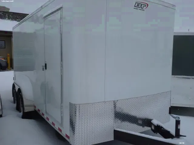 16FT Enclosed Cargo with 5200lb Drop spring Axles