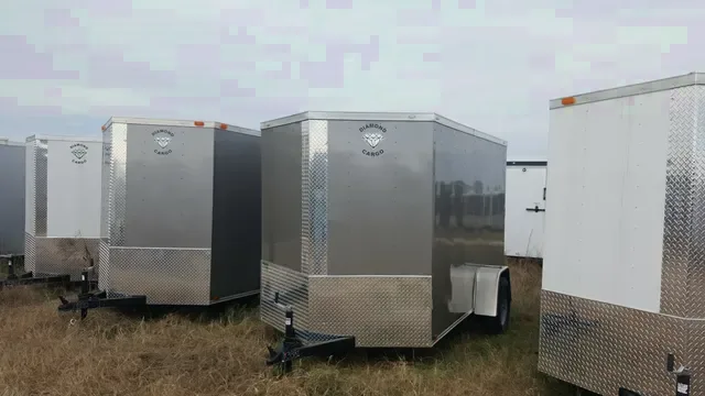 Bumper Pull 12ft Single Axle Cargo Trailer