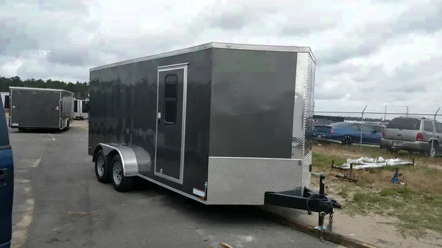 CHARCOAL 14FT CARGO TRAILER