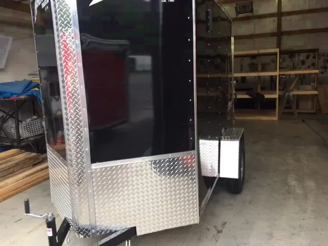8ft Cargo Trailer with Extra Height