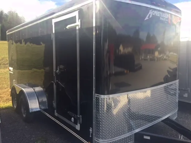 Bumper Pull 16ft Black Cargo Trailer