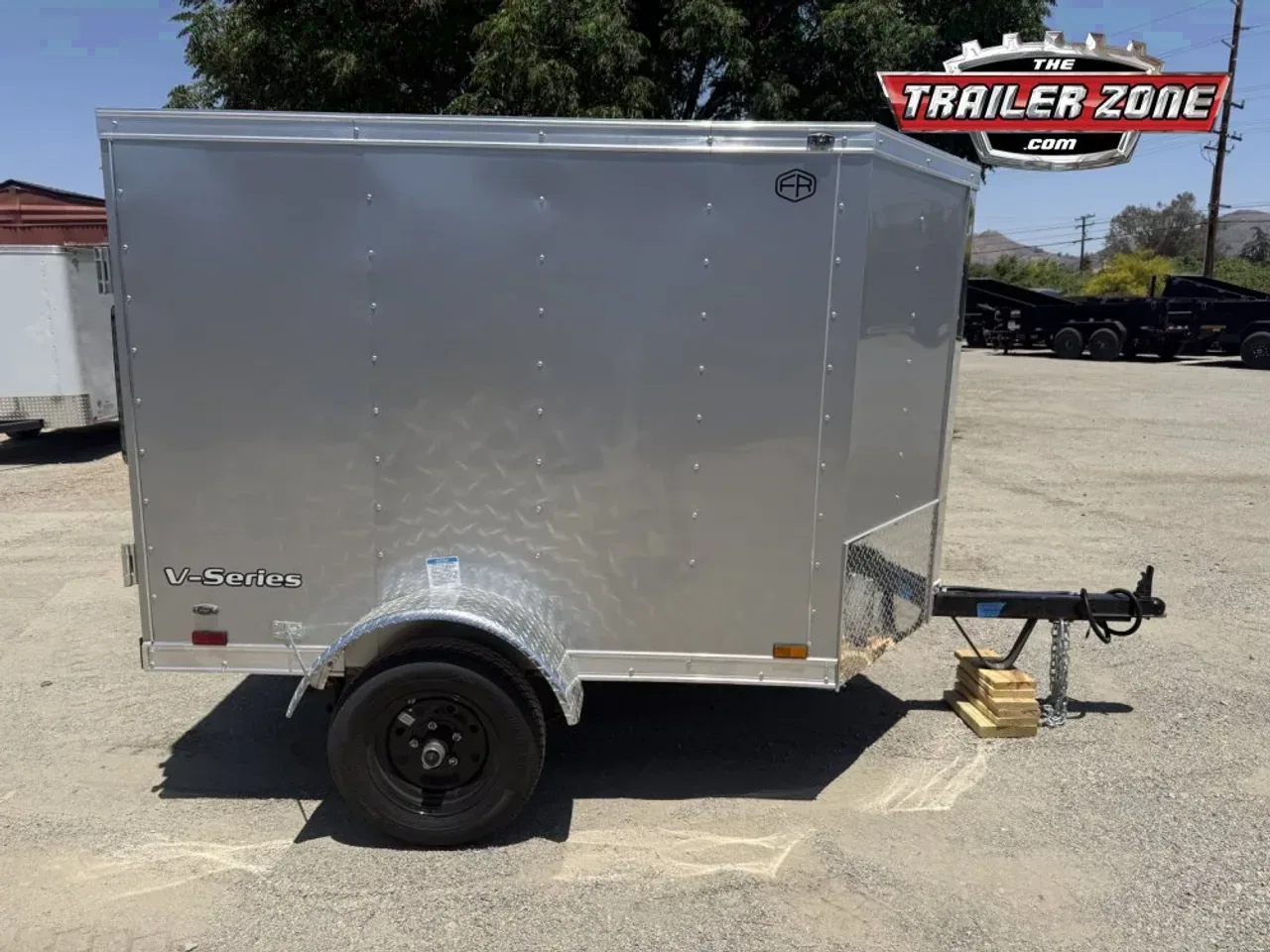 2027 CONTINENTAL CARGO VHW 4' x 6' ENCLOSED TRAILER
