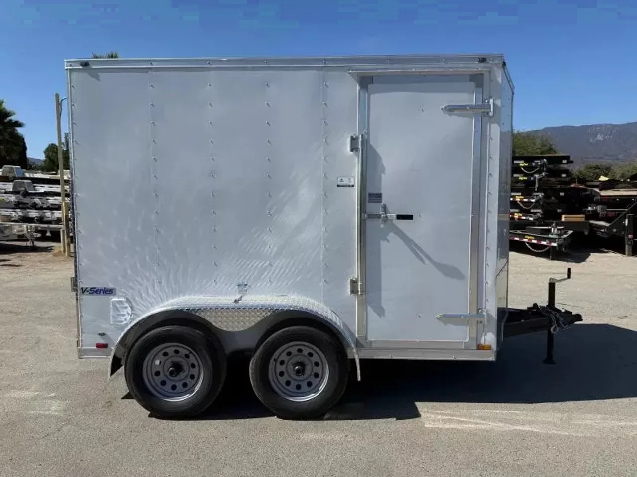 2026 CONTINENTAL CARGO V-SERIES 6' x 10' ENCLOSED TRAILER