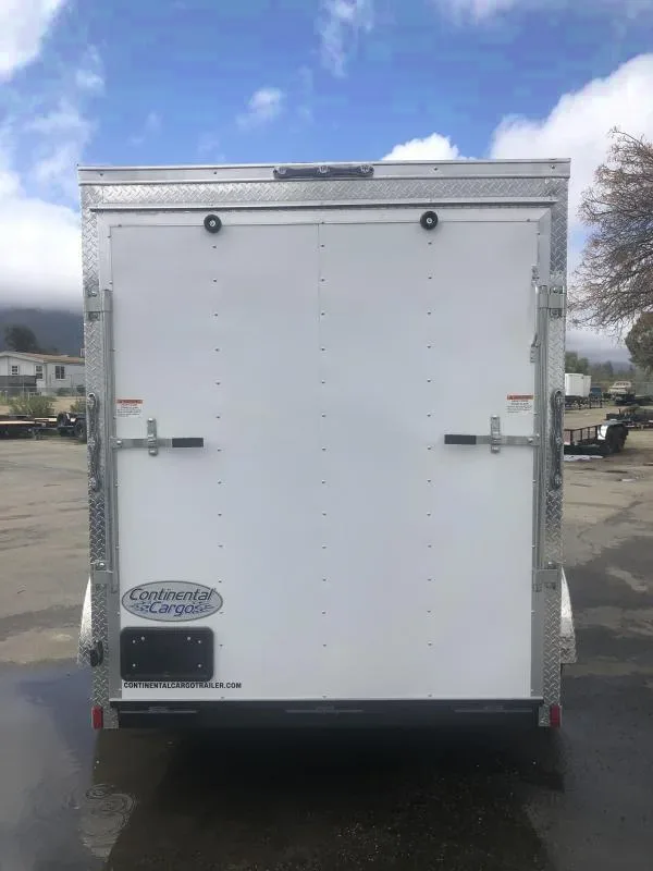 2025 Continental Cargo 6x12 Enclosed Trailer with Tandem Axles