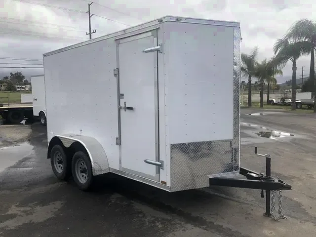 V-Nose 2025 Continental Cargo 6x12 Tandem Enclosed Trailer - Make Your Best Offer