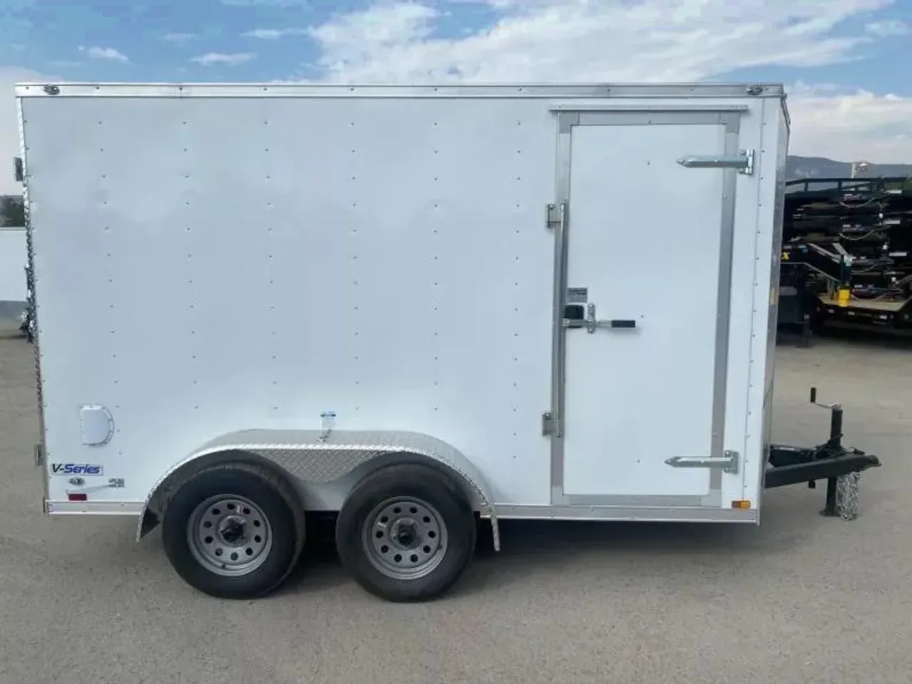 2026 CONTINENTAL CARGO V-SERIES 6' x 12' TA ENCLOSED TRAILER