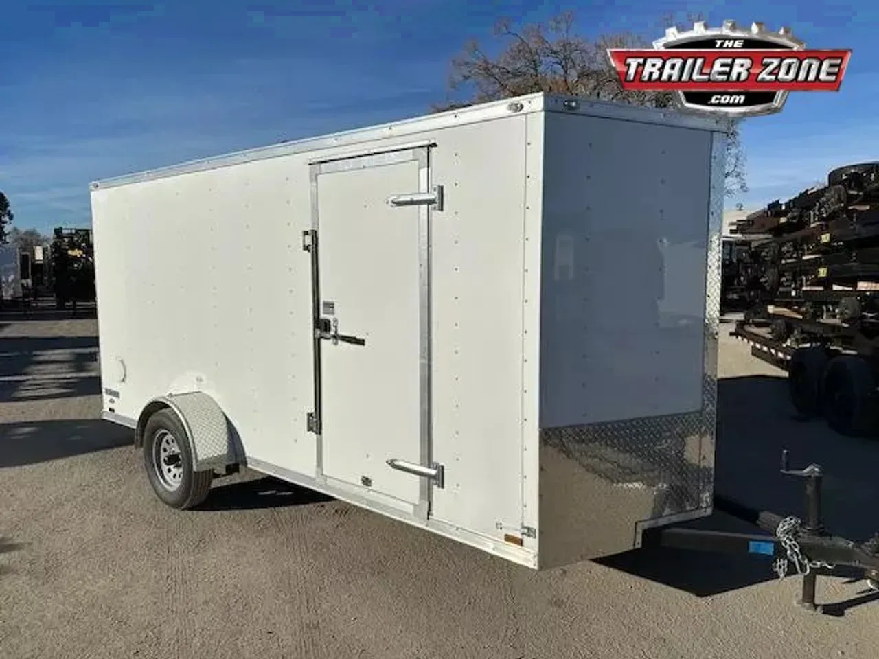 2027 CONTINENTAL CARGO V-SERIES 6' x 12' ENCLOSED TRAILER