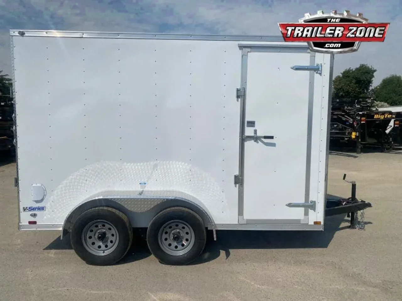 2027 CONTINENTAL CARGO V-SERIES 6' x 12' ENCLOSED TRAILER