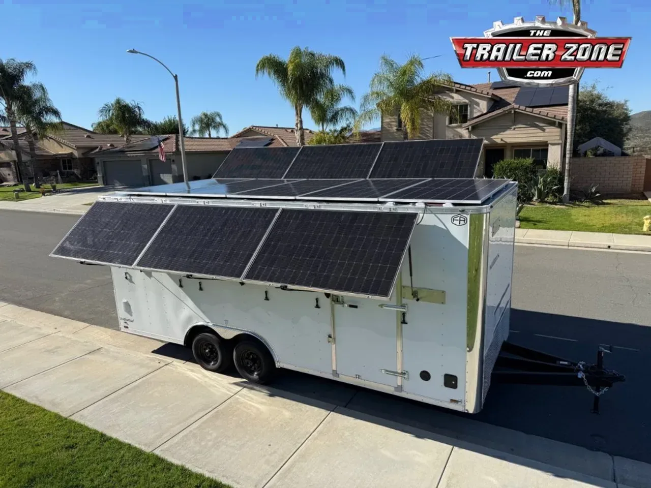 2026 CONTINENTAL CARGO V-SERIES 8.5' x 20' SOLAR ENCLOSED TRAILER