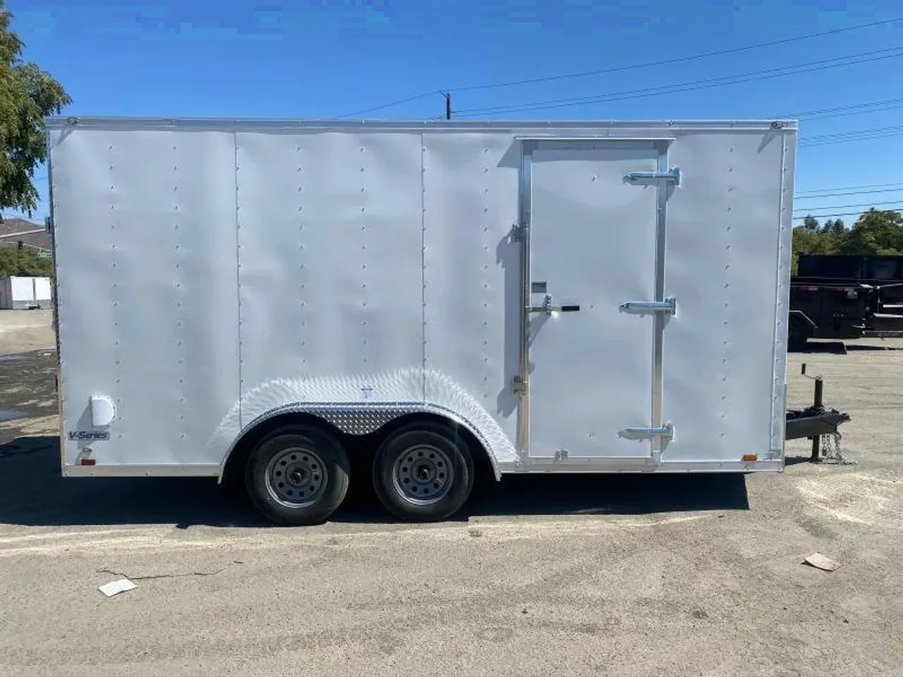 2025 CONTINENTAL CARGO V-SERIES 8' X 16' ENCLOSED TRAILER