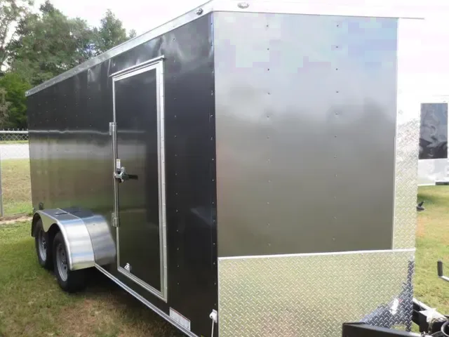 Charcoal 16FT TA Enclosed Cargo Trailer