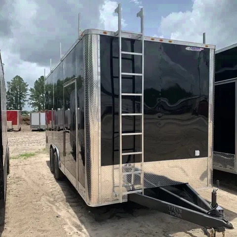 2025 Freedom 8.5x20 Black Cargo Trailer - Willacoochee, GA
