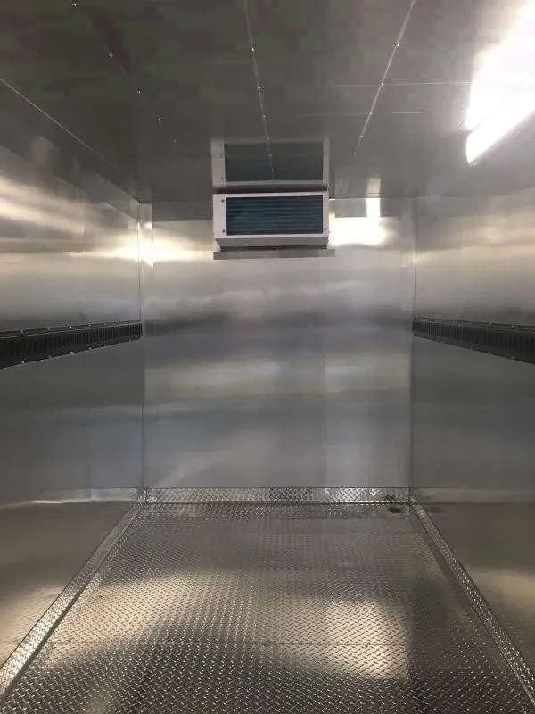 White 10ft Refrigerated Trailer