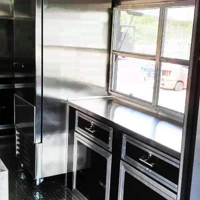 Black Out BBQ Porch Concession 22ft