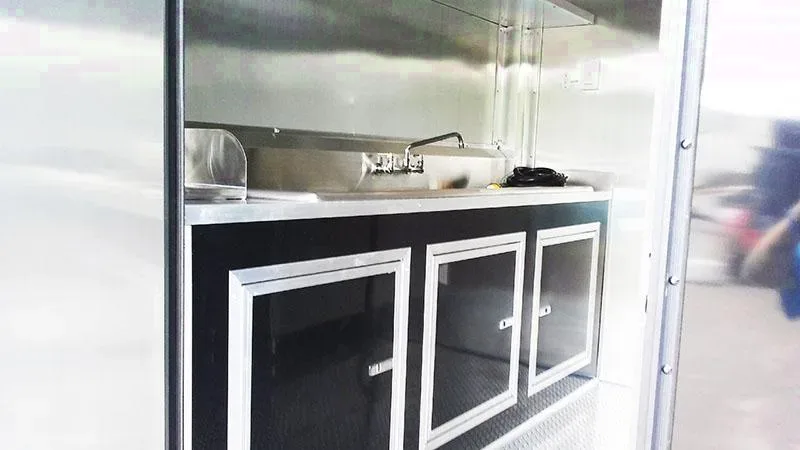 Black Out Concession 22ft w/Sink and Cabinets