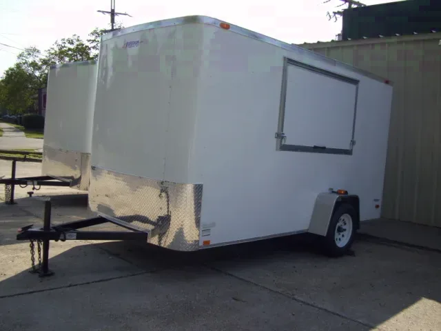 12ft  Concession Trailer w/1-3500lb Axle