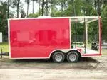 20FT CONCESSION TRAILER, PERFECT FOR BAR B QUE OR CRAWFISH