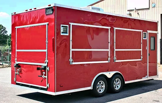 24FT CONCESSION TRAILER W/5200LB AXLES