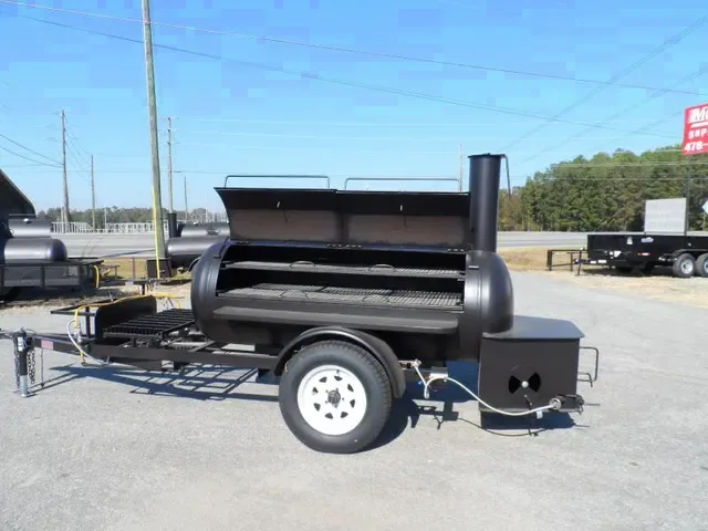 2025 Bubba Grills 3x10 Reverse Flow Smoker Concession Trailer - Make Offer