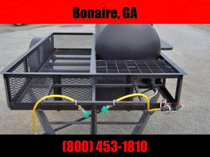 NEW Bubba Grills Shelf 250R510 Reverse Flow Smoker Vending / Concession Trailer