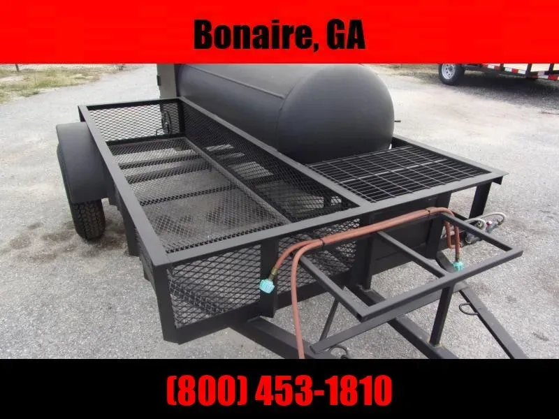 Bubba Grills w Rib Box 250R510 Reverse Flow Smoker Vending / Concession Trailer