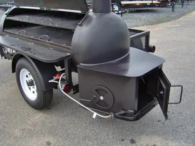 2025 Bubba Grills 5x10 Reverse Flow Smoker with Shelf - Bonaire, GA