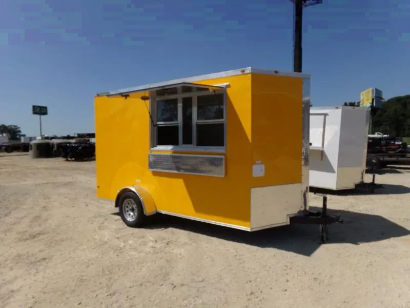 2025 Empire Cargo 6x12 Concession Trailer - Turnkey Business