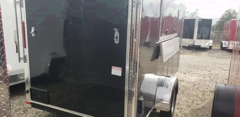 2025 Empire Cargo 6x12 Black Concession Trailer - Bonaire, GA