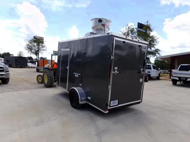 2025 Empire Cargo 6x12 Concession Trailer w/ Ramp - Bonaire, GA