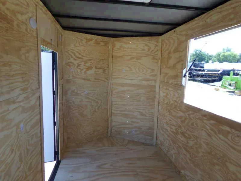 2025 Empire Cargo 6x12 White Concession Trailer - Bonaire, GA
